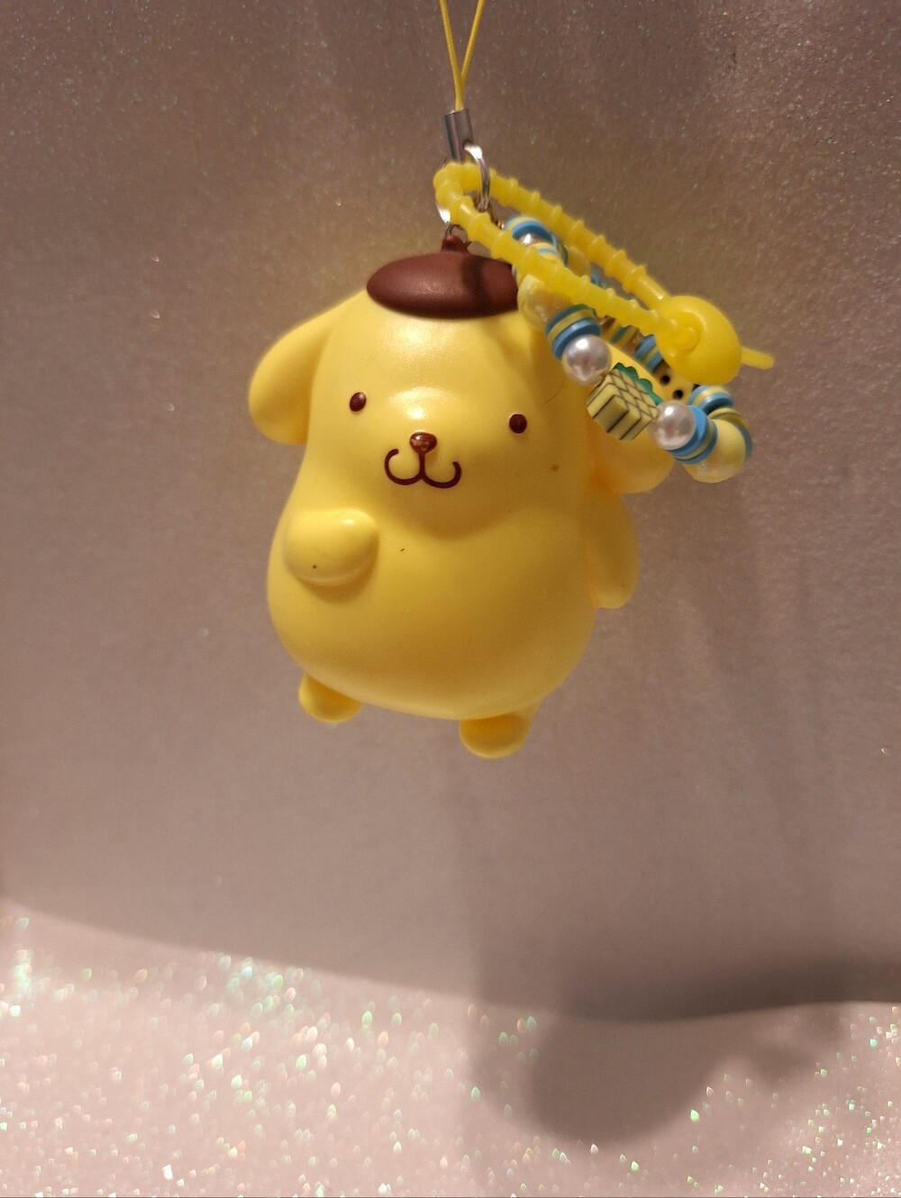 Pom Pom Purin Sanrio Charm Keychain Purse Charm New